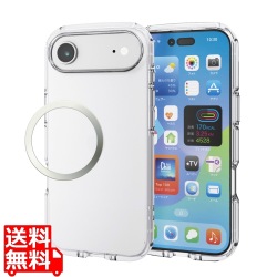 TOUGH SLIM LITE ソフトケース クリスタルクリア メタルステッカー付 写真1
