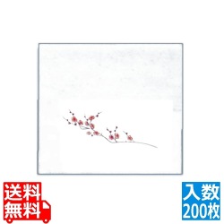 OPクリア四季 梅(200枚入)OS-15-5 写真1