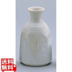 粉引塗分八角徳利 小 D03-44 写真1
