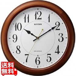 リズム 電波時計 ピュアライトM254MWA25SR06 写真1