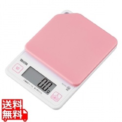 タニタ デジタルクッキングスケール 1kg KJ-114 PK ストロベリーピンク 写真1