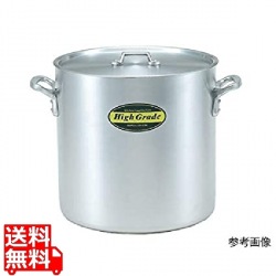 ハイグレード アルミ寸胴鍋 27cm(15L) 写真1