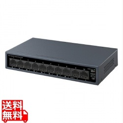IEEE802.3at準拠 10ポートL2アンマネージGigabit PoEハブ 写真1