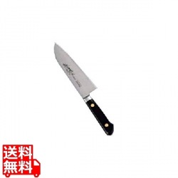 ミソノ・スウェーデン鋼(花彫刻入) 三徳包丁 No.181M 18cm 写真1