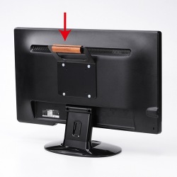 VESAマウント取付けテレビハンドル 写真1