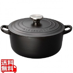 トラディション ココットロンド 22cm 2101-22-00 マットブラック 写真1