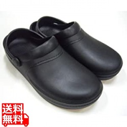 婦人EVAラバー付サンダル TPL-24 黒 M 写真1