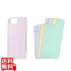 iPhone 16e ハイブリッドケース 推し活 ニュアンスカラーシート付 写真1