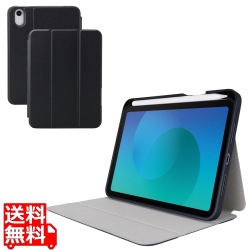 iPad mini(A17 Pro) フラップケース 衝撃吸収 Pencil収納 スリープ対応 写真1