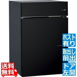 ヴィコ DB 100 ポスト有 左開 前出 マットブラック 写真1