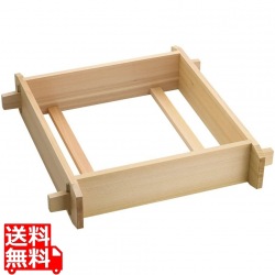 木製 角セイロ 関東型(サワラ材) 写真1