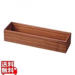カトラリーボックス ミニ 身 ブラウン 写真1