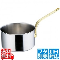 エコクリーン スーパーデンジシチューパン (蓋無) 21cm 業務用 ※ IH対応 IH (100V/200V)とガス火対応 写真1