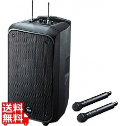 ワイヤレスマイク付き拡声器スピーカー 写真1