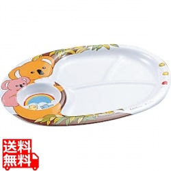 千羽鶴コアラランチ皿L-6 写真1
