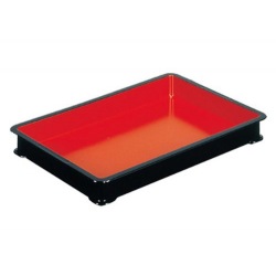 サンコー ABS朱塗番重 B型 写真1