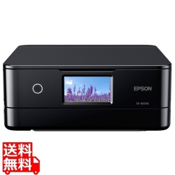 Colorio A4カラーインクジェット複合機 EP-887AB 6色染料 ブラック コンパクト&スタイリッシュ 写真1