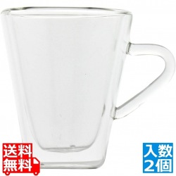 ダブルウォールドリンクデザイン(2ヶ入)エスプレッソ 10353/01 写真1