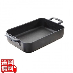 レヴォル レクタンギュラーディッシュ26cm 642056 アイアン 写真1