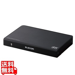 HDMI分配器 4K 60P 対応 1入力 4出力 スプリッター ブラック 写真1