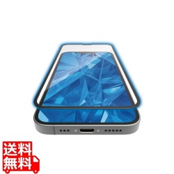 iPhone 16e ガラスフィルム フレーム付き ダイノレックス 高透明 ブルーライトカット 写真1