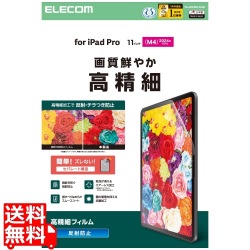 11インチiPad Pro(M4) フィルム 高精細 指紋防止 反射防止 写真1