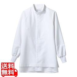男女兼用ブルゾン長袖 RL8711-2 白 M 写真1