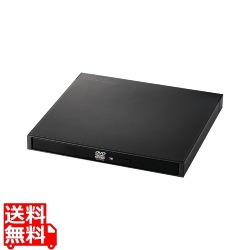 Type-A/C対応 書込ソフト付 USB3.2(Gen1) ポータブルDVD ブラック 写真1