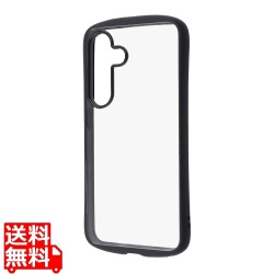 Galaxy S25 LS Puffull 耐衝撃 バンパー ハイブリッドケース /BK 写真1