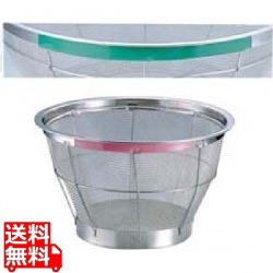 TKG NEWマンモス カラー 深型ざる 33cm グリーン 写真1