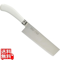 TKG PRO 抗菌カラー 菜切庖丁 18cm ホワイト 写真1