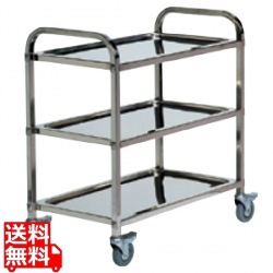 TKG サイレント キッチンワゴン 3段S 写真1