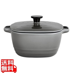 メラミン パールリバーポット 10cm グレー 写真1