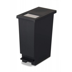 ユニード プッシュ&ペダル 30S ブラック | ゴミ箱 ペダル 写真1