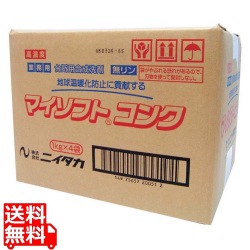 食器用洗剤 マイソフトコンク(1kg×4袋) 写真1