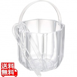 アクリル アイスバケット(トング付) 122-016 クリアー 写真1