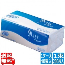リビィ ペーパータオル レギュラー(200枚入×40束) 写真1
