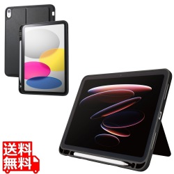 iPad(A16) ソフトケース 軽量 スタンド付き Pencil収納 写真1