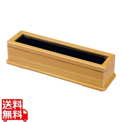ABSコンパクト箸箱 白木 写真1