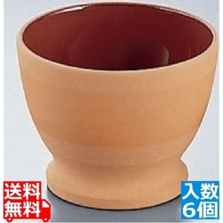テラコッタ カップ型(6個入) 写真1