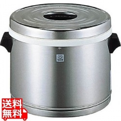 業務用ステンレスジャー 3升2合 (保温専用) JFM-570P(電気を使わないタイプ) おひつ 飯櫃 写真1