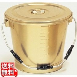 しゅう酸 丸型一重食缶 (にぎり3ヶ付) 215G 業務用 写真1