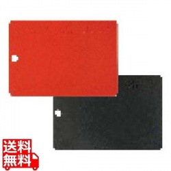 ヴィヴ シリコン抗菌 カッティングボード 190×270mm レッド/ブラック 60051 写真1