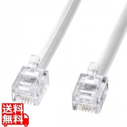 モジュラーケーブル(白) 写真1