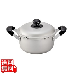 アルマイト シルビー 両手鍋 18cm 写真1