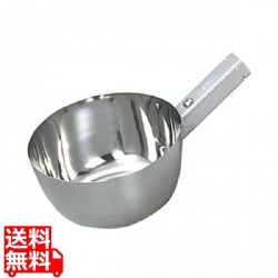 抗菌角柄用18-8ひしゃく 18cm(1.8L) 写真1