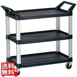 トラスト Hi5ユーティリティーカートL3段 4021 ブラック 写真1