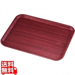 角型マデラ・ラミネートトレーMA3646 マホガニーE73 写真1