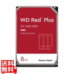 WD Red Plus 内蔵HDD 3.5インチ 8TB SATA6Gb/s 3年保証 WD80EFPX 写真1