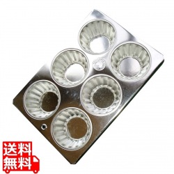 ブリキ マフィン型 #120カップ6ヶ付 写真1